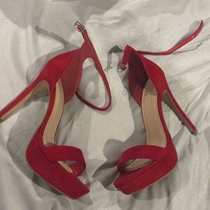 Red high heels